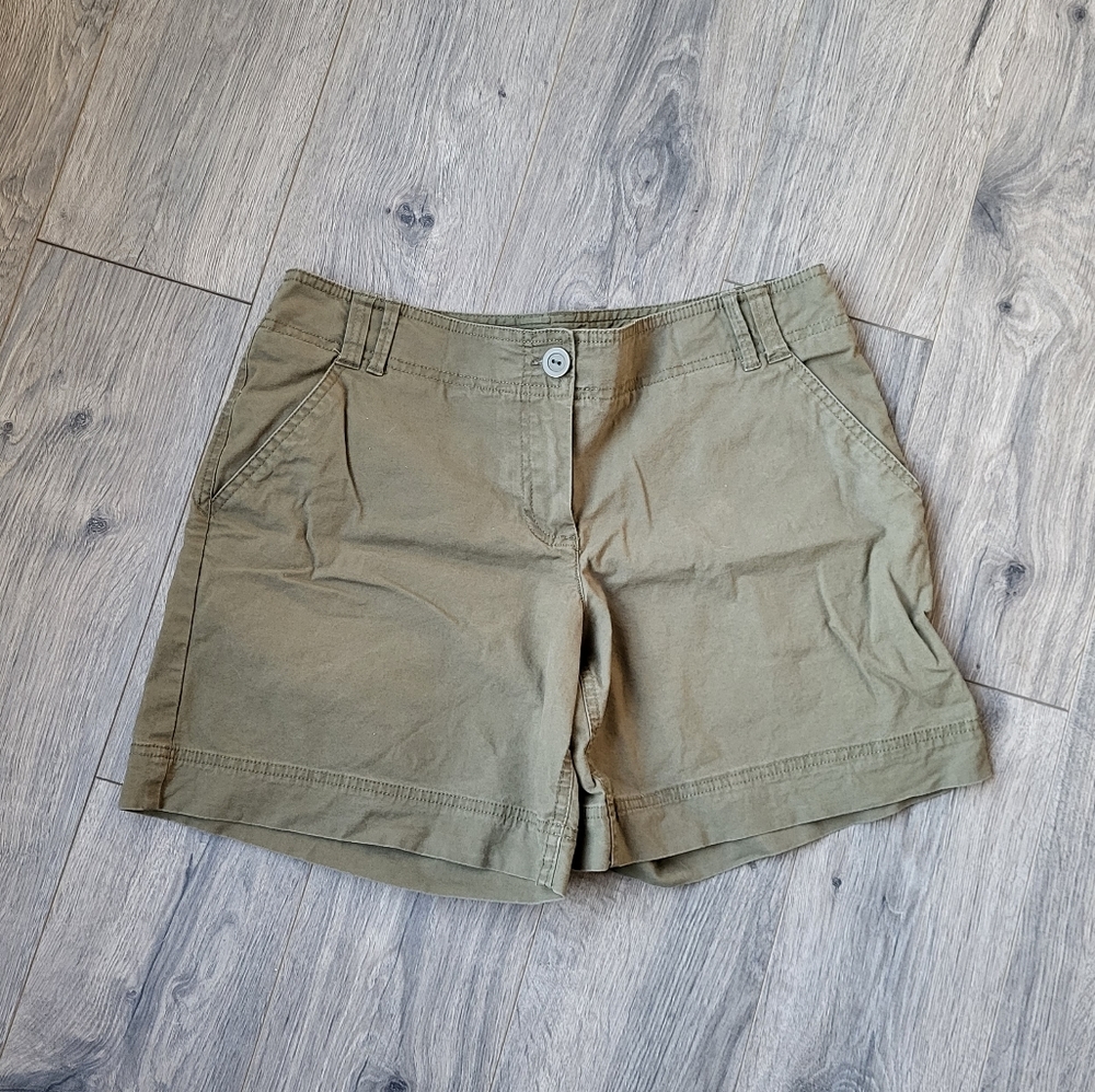 New York & Company Shorts Green {10}